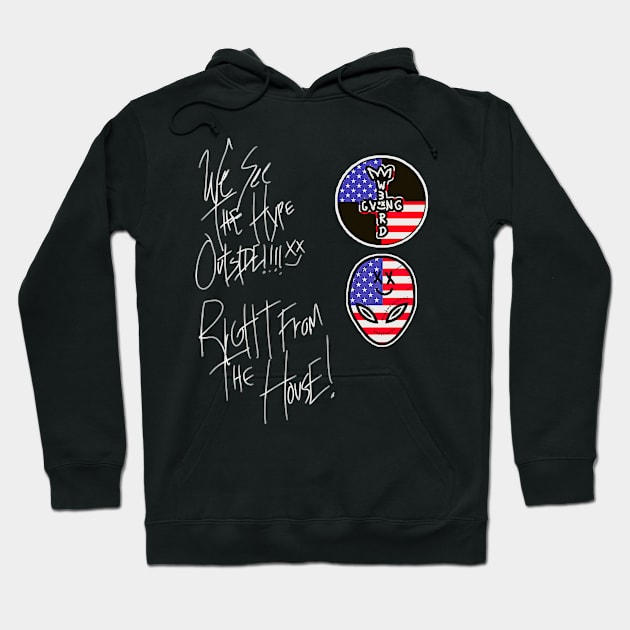 W3IRD GVNG ''AMERIKA'' Hoodie by KVLI3N